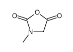 3-Methyl-2,5-oxazolidinedione结构式