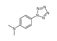 N,N-dimethyl-4-(pentazol-1-yl)aniline结构式