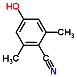 4-羟基-2,6-二甲基苯腈结构式