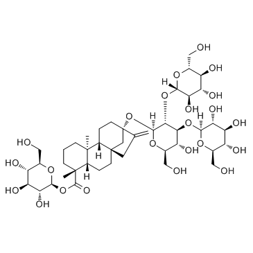 甜菊双糖苷A结构式