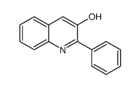 2-苯基喹啉-3-醇结构式