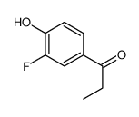 3-Fluoro-4-hydroxypropiophenone结构式