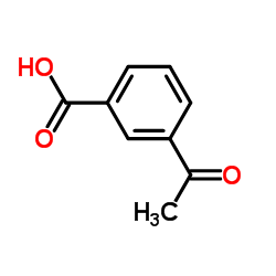 3-乙酰基苯甲酸结构式