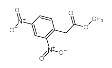 2,4-二硝基苯乙酸甲酯结构式