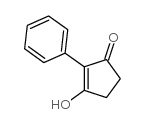 3-羟基-2-苯基-2-环戊烯酮结构式