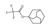 1-(trifluoroacetoxy)adamantane结构式