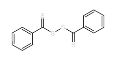 双(硫代苯甲酰基)二硫化物结构式