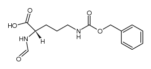 For-DL-Orn(Z)-OH结构式