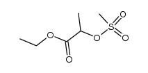 ETHYL (S)-(-)-2-((METHYLSULFONYL)OXY)-PROPIONATE, TECH., 90结构式