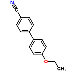 4-乙氧基-4’-氰基联苯结构式