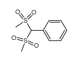 [Bis(methylsulfonyl)methyl]benzene结构式