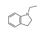 1-ethyl-2,3-dihydro-1H-indole结构式