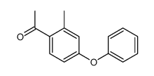 1-(2-methyl-4-phenoxyphenyl)ethanone结构式