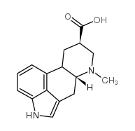 9,10-二氢麦角酸结构式