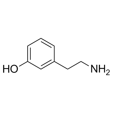 间羟基苯乙胺结构式