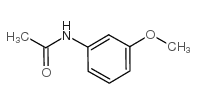 3’-甲氧基乙酰苯胺结构式