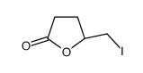 (5R)-5-(iodomethyl)oxolan-2-one结构式