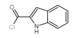 1H-吲哚-2-羰酰氯结构式