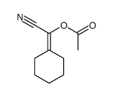 [cyano(cyclohexylidene)methyl] acetate结构式