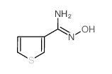 噻吩-3-甲胺肟结构式