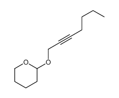 2-hept-2-ynoxyoxane结构式