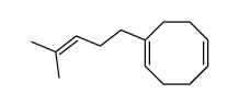 1-(4-Methyl-3-pentenyl)-1,5-cyclooctadien结构式