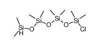 1-chloro-1,1,3,3,5,5,7,7-octamethyltetrasiloxane结构式