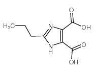 2-丙基咪唑二羧酸结构式