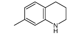 7-methyl-1,2,3,4-tetrahydroquinoline结构式