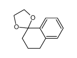 1',2',3',4'-tetrahydro-spiro(1.3-dioxolane-2,1'-naphthalene)结构式