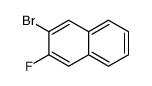 2-bromo-3-fluoronaphthalene结构式