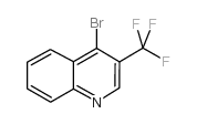 4-溴-3-(三氟甲基)-喹啉结构式