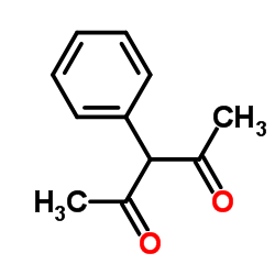 3-苯基-2,4-戊二酮结构式