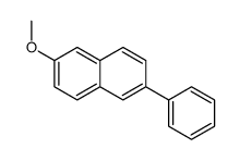 2-methoxy-6-phenylnaphthalene结构式