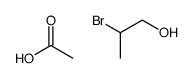 acetic acid,2-bromopropan-1-ol结构式