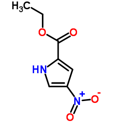 4-硝基吡咯-2-羧酸乙酯结构式