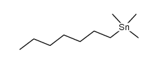 trimethyl(n-heptyl)tin结构式