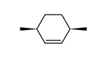 cis-3,6-dimethylcyclohexene结构式