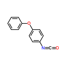 4-苯氧基苯基异氰酸酯结构式