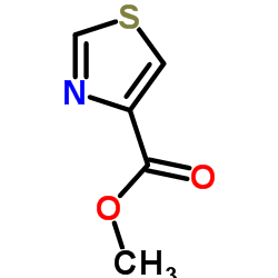 4-噻唑甲酸甲酯结构式