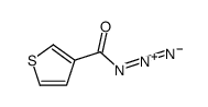 thiophene-3-carbonyl azide结构式