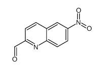 6-硝基-2-喹啉甲醛结构式