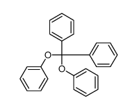 [diphenoxy(phenyl)methyl]benzene结构式