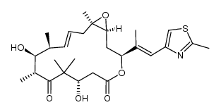 (E)-9,10-dehydroepothilone B结构式