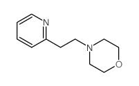 4-(2-pyridin-2-ylethyl)morpholine结构式