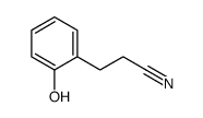 3-(2-Hydroxyphenyl)propanenitrile结构式