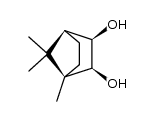 (1R,2S,3R,4S)-1,7,7-Trimethylbicyclo[2.2.1]heptane-2,3-diol结构式
