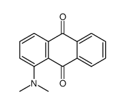 1-(dimethylamino)anthracene-9,10-dione结构式