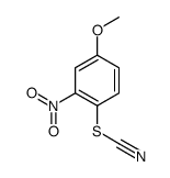 4-METHOXY-2-NITROPHENYLTHIOCYANATE结构式