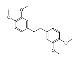Benzene, 1,1'-(1,2-ethanediyl)bis[3,4-dimethoxy-结构式